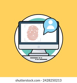 Artificial intelligence technology icon symbol vector image. Illustration of artificial intelligence futuristic information human learning software design image
