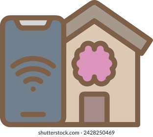 Artificial intelligence technology icon symbol vector image. Illustration of artificial intelligence futuristic information human learning software design image