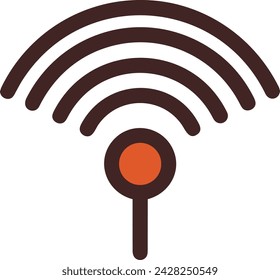 Artificial intelligence technology icon symbol vector image. Illustration of artificial intelligence futuristic information human learning software design image