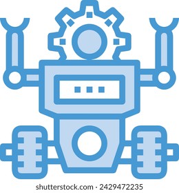 Imagen vectorial de icono de tecnología de inteligencia artificial. Ilustración de inteligencia artificial información futurista software de aprendizaje humano diseño de imagen