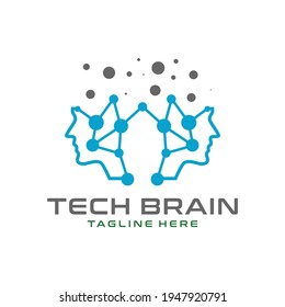 artificial intelligence technology logo design