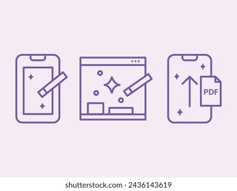 Esquema de la tecnología de inteligencia artificial. Concepto de negocio en móvil