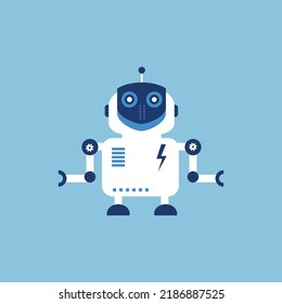 artificial intelligence technology robot character cocept