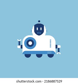 artificial intelligence technology robot character cocept