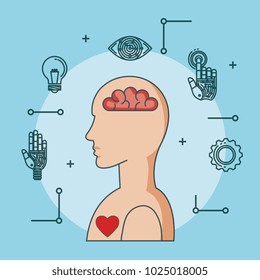 Humans Vs Robots Ai Artificial Intelligence Stock Vector Royalty Free Humans Vs Robots Ai Artificial Intelligence Stock Vector Royalty Free