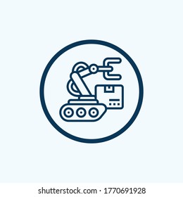 Icono de vector de inteligencia artificial sobre fondo blanco. Símbolo plano de la inteligencia artificial símbolo de la inteligencia artificial de la colección moderna de inteligencia artificial para el concepto móvil y el diseño de aplicaciones web.
