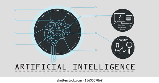 artificial intelligence vector to work on your design image, to create illustrations, artistic works