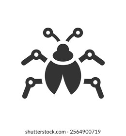 Artificial life icon, Vector graphics