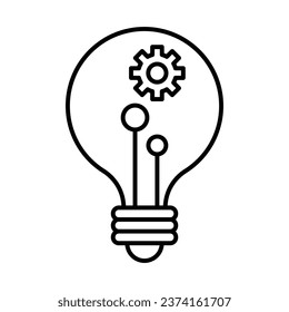 Artificial Light Icon Design For Personal And Commercial Use