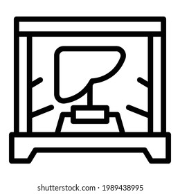 Künstliches Lebersymbol. Skizze Künstliche Lebervektorsymbol für Webdesign einzeln auf weißem Hintergrund