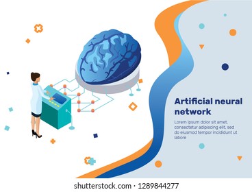 Artificial neural networks. Isometric Concept.