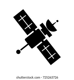 Artificial satellite icon