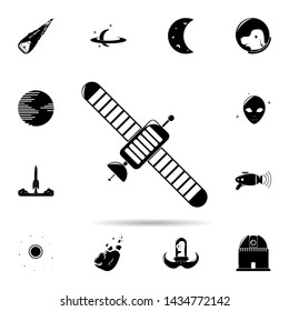 Artificial satellite icon. Universal set of space for website design and development, app development