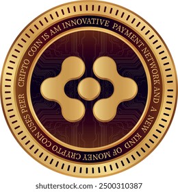 Artificial Superintelligence Alliance-fet cryptocurrency drawings on abstract background. 3d illustrations.