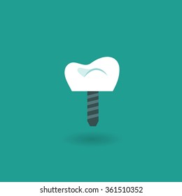 artificial tooth, illustration