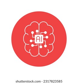 Artificial  Vector Icon with trendy background colors that can easily edit or modify 

