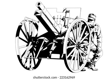 artilleryman World War I 2