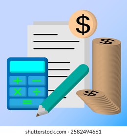 Art,Illustration,t ,Expense, Income Asset, Profit, Passive income ,Dividend , white, light blue,blue ,green Sheet of paper ,green ,Vector ,Doodle ,object, line, fill, icon,Art,Illustration,