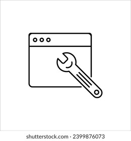 "Artisanal Craftsmanship: Exquisite Vector Icons of Precision Tools - Wrench, Gear, Spanner, Hammer, and Screwdriver - Illustrations for the Essence of Fix and Repair Mastery."	