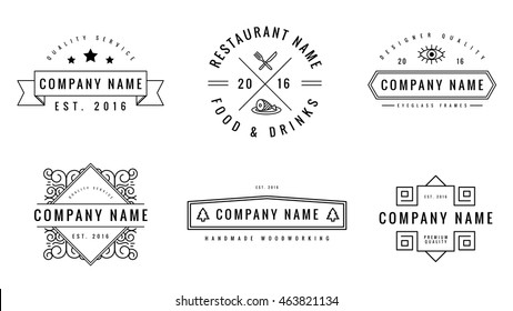 Artisinal Logo Templates