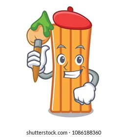 Artist air mattress character cartoon