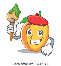 Artist apricot character cartoon style