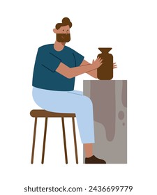 artist craftsman design illustration vector