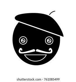 artist icon flat black