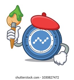 Artist Nano coin character cartoon