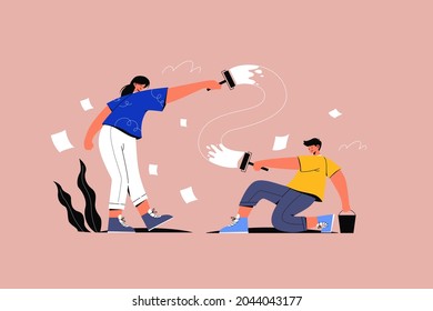 Artist Painting New Design Art Illustration