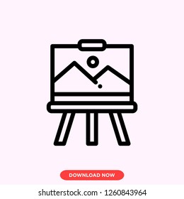 Artist picture icon modern vector style