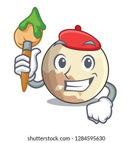 Artist planet pluto in the cartoon form