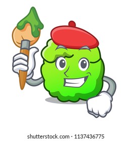Artist shrub character cartoon style