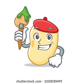 Artist soy bean character cartoon