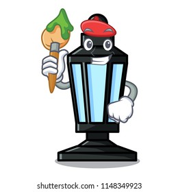 Artist street lamp character cartoon