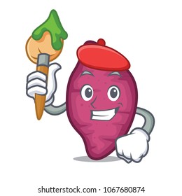 Artist sweet potato character cartoon