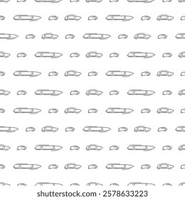 artist tool pattern. art supplies seamless pattern. doodle artist kit seamless pattern. doodle art material background