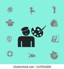 Artist vector icon