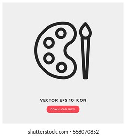 Artist vector icon