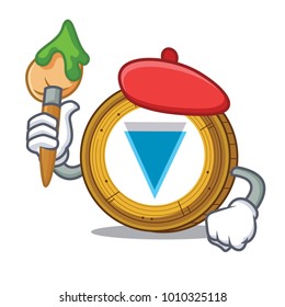 Artist Verge coin character cartoon