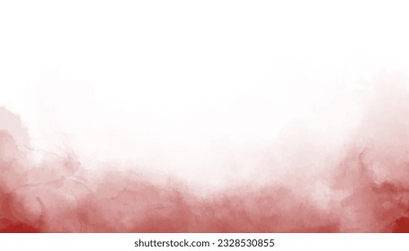 Artistic, abstract autumn brown mystical watercolor background with splashes with mist fog effect. Vector illustration. Can be used for advertisingeting, presentation, design.
