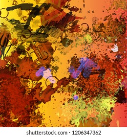 Artistic abstract background for design