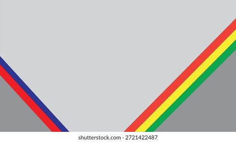 Plano de fundo abstrato artístico com um padrão colorido de onda arco-íris com curvas de luz elegantes e formas vetoriais azuis para um design moderno de cartão de visita ou modelo de papel de parede