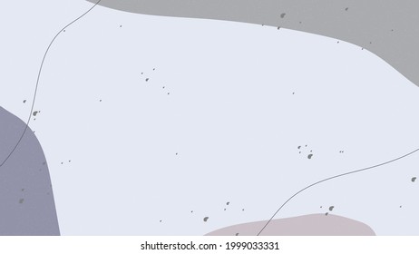 Artistic abstract background with minimal elements and free style in rectangular shape.