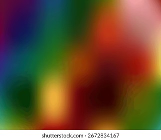 Artistic abstract background with multi-colored gradient and soft, defocused blurry patterns for a clean, creative poster or wallpaper look.