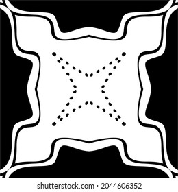 Artistic Abstraction Motifs Pattern. Decoration for Interior, Exterior, Carpet, Textile, Garment, Cloth, Silk, Tile, Plastic, Paper, Wrapping, Wallpaper, Pillow, Sofa, Background Ect. Vector