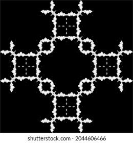 Artistic Abstraction Motifs Pattern. Decoration for Interior, Exterior, Carpet, Textile, Garment, Cloth, Silk, Tile, Plastic, Paper, Wrapping, Wallpaper, Pillow, Sofa, Background Ect. Vector