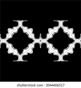 Artistic Abstraction Motifs Pattern. Decoration for Interior, Exterior, Carpet, Textile, Garment, Cloth, Silk, Tile, Plastic, Paper, Wrapping, Wallpaper, Pillow, Sofa, Background Ect. Vector