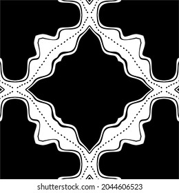 Artistic Abstraction Motifs Pattern. Decoration for Interior, Exterior, Carpet, Textile, Garment, Cloth, Silk, Tile, Plastic, Paper, Wrapping, Wallpaper, Pillow, Sofa, Background Ect. Vector