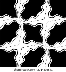 Artistic Abstraction Motifs Pattern. Decoration for Interior, Exterior, Carpet, Textile, Garment, Cloth, Silk, Tile, Plastic, Paper, Wrapping, Wallpaper, Pillow, Sofa, Background Ect. Vector